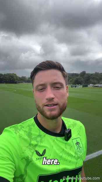 A message from our new goalkeeper📲  #burnleyfc #football #efl