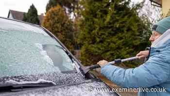 UK weather maps show 4C cold snap on Saturday - full list of 10 counties