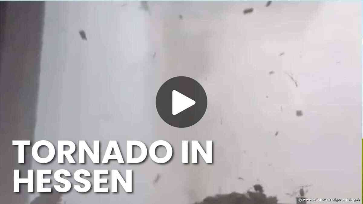 Tornado verwüstet Mittelhessen: Häuser in Wetzlar und Solms zerstört