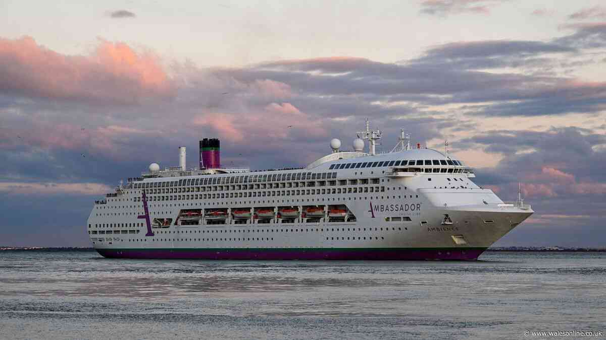 'Man overboard' from cruise ship in UK city as major Coastguard search launched