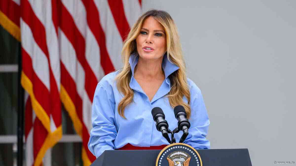 Melania Trump plötzlich wieder da: Nach 32 Tagen scherzt sie über ihr Verschwinden