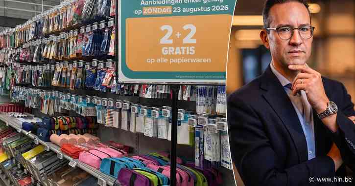 Enkel nu zondag 2+2-stunt van Carrefour met schoolgerief: “Wie een beetje kan rekenen, kan hier echt mee scoren”