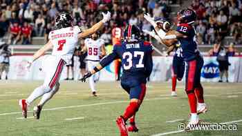 CFL-leading Alouettes take down Redblacks