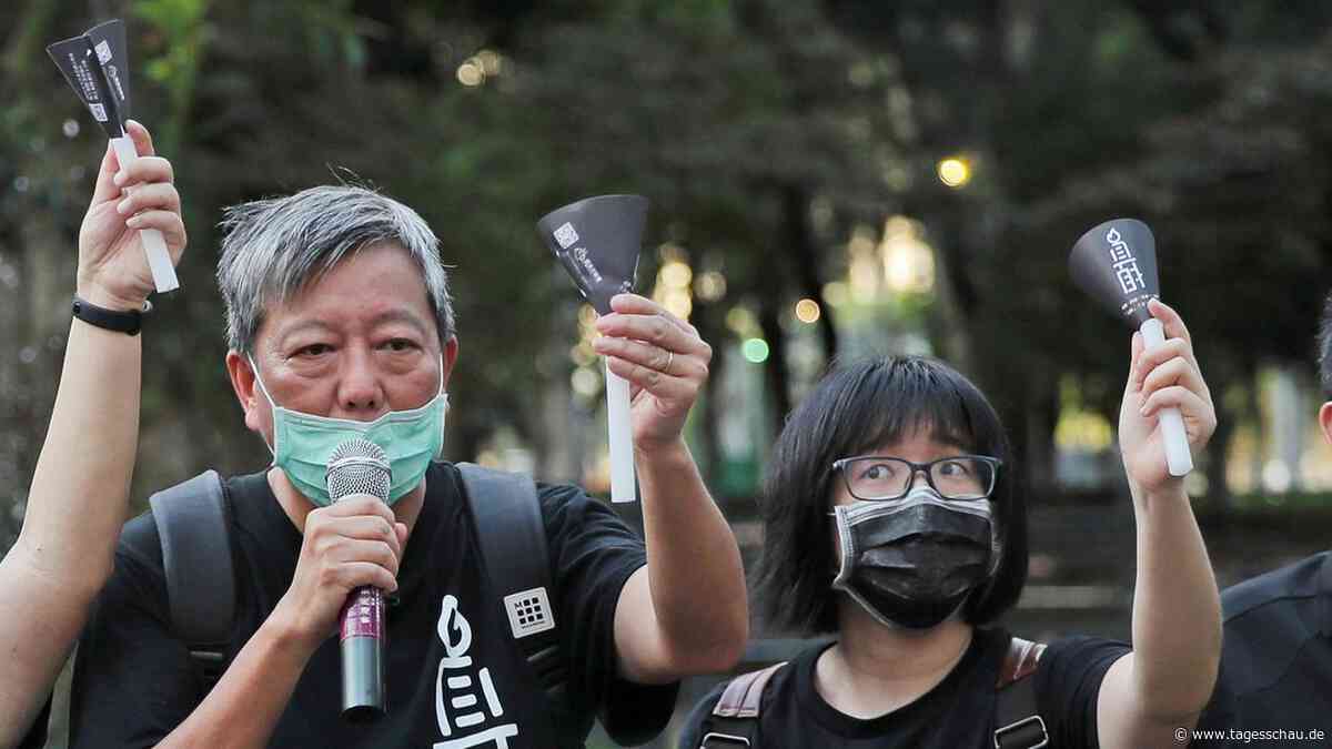 Aktivisten von Tiananmen-Mahnwachen in Hongkong verurteilt