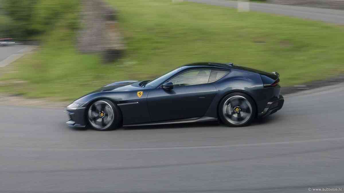 Ferrari 12Cilindri in de Cantal: “De 12Cilindri laat zich zonder protest als een rallyauto mishandelen”
