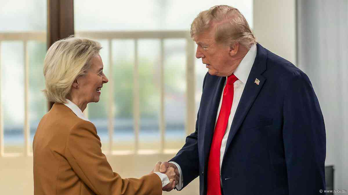 "Schmerzhafter Kompromiss": Was der EU-Zolldeal mit Trump gebracht hat