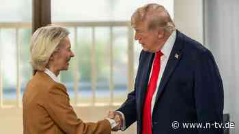 "Schmerzhafter Kompromiss": Was der EU-Zolldeal mit Trump gebracht hat