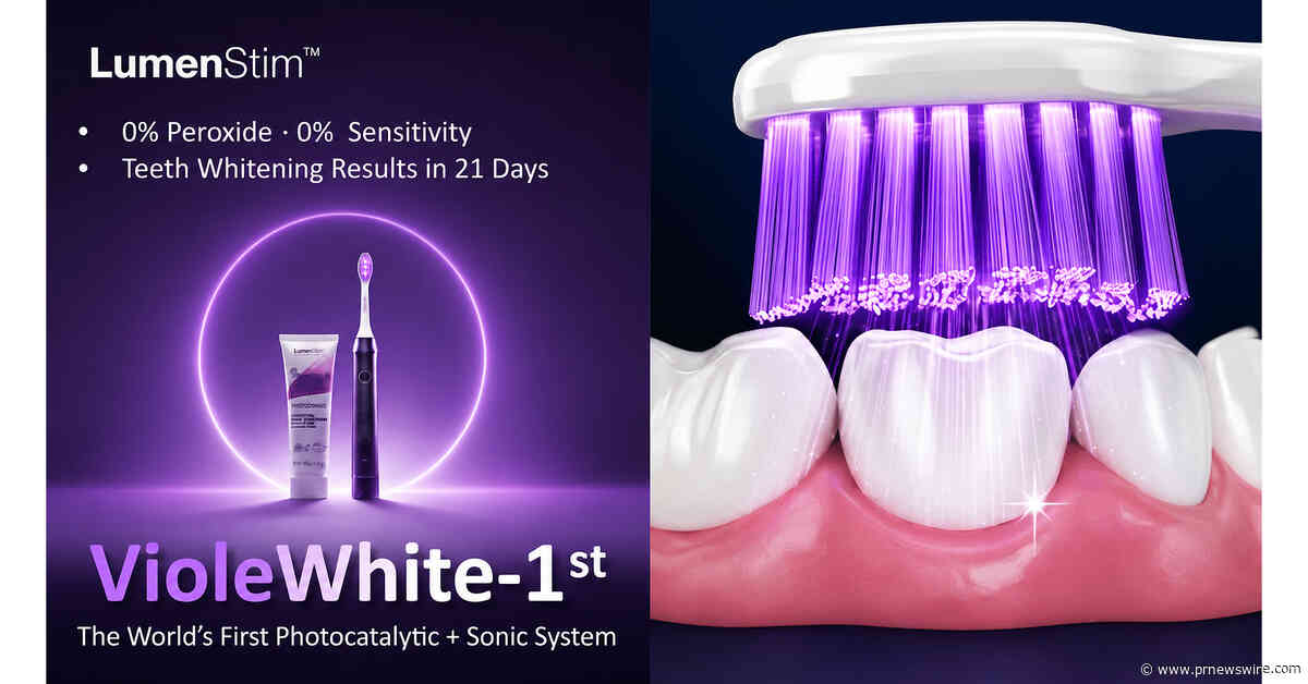 LumenStim Prepares to Launch Next-Generation Teeth Whitening System on Kickstarter