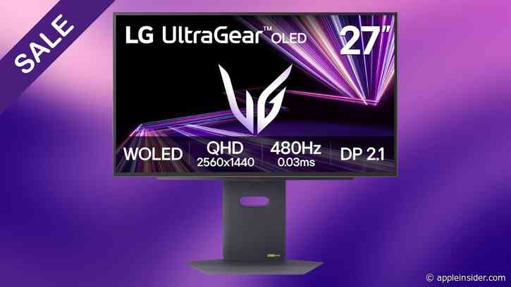 Amazon slashes LG 27" UltraGear OLED monitor to $468, lowest price ever