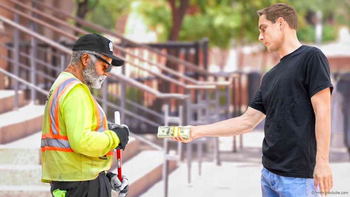 Giving $10,000 To Hard Workers