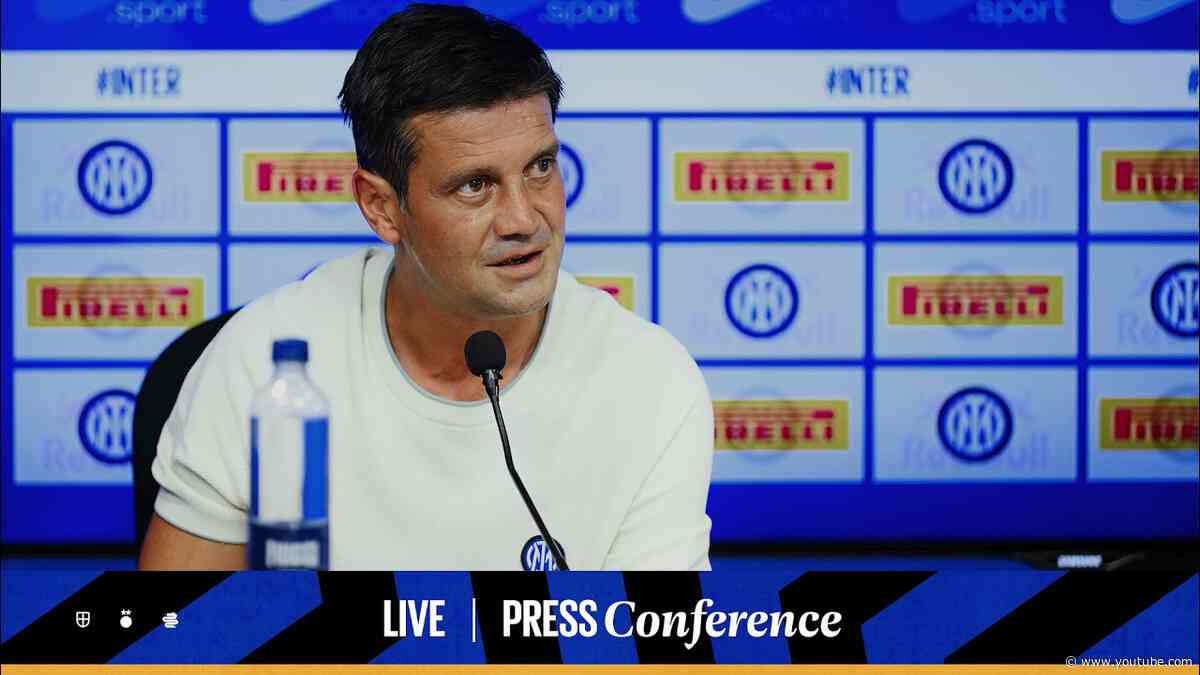 CRISTIAN CHIVU'S PRESS CONFERENCE 🎙️| INTER-MONZA | SEASON 2026/2027 ⚫🔵