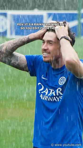 Balling in the rain ☔️⚽️