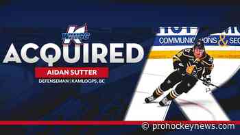 K-Wings acquire Aidan Sutter from Nailers