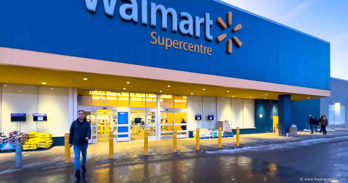 Walmart same-store sales slowdown could portend trouble for packaged food brands