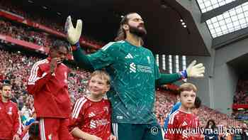 Andoni Iraola names Liverpool's new vice-captain as Alisson - but WON'T allow him to wear the armband on the pitch to combat Premier League rule