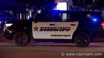 Man found shot near gas station in Pompano Beach, subject detained, BSO says
