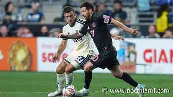 Lionel Messi scores and assists as Inter Miami draws Philadelphia Union 2-2