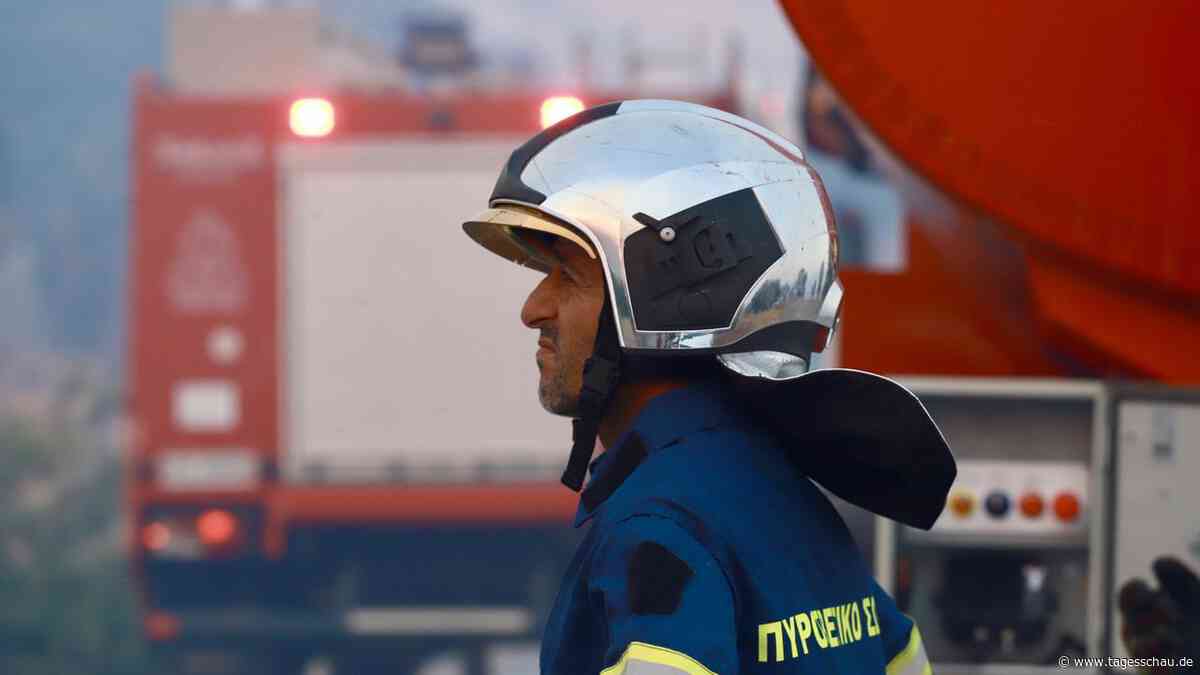 Mehr als 300 Festnahmen wegen Bränden in Griechenland