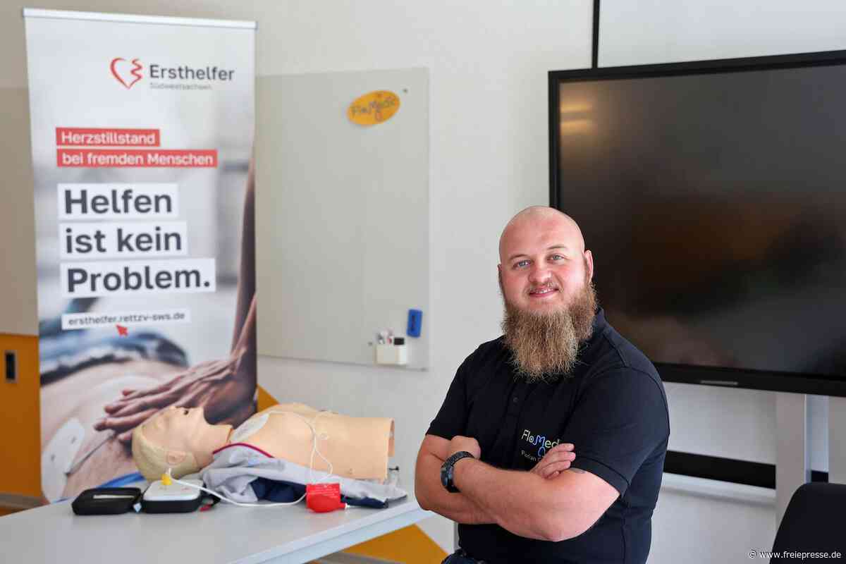 „Leben retten kann jeder“: Was ein Glauchauer von der neuen Ersthelfer-App hält