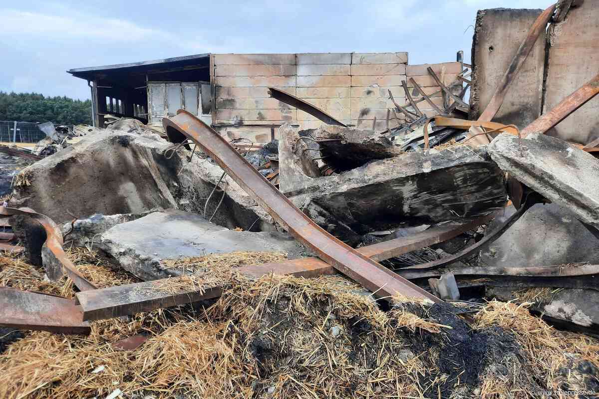 Millionenschaden nach Großbrand von Lagerhalle im Vogtland