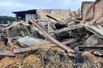 Millionenschaden nach Großbrand von Lagerhalle im Vogtland