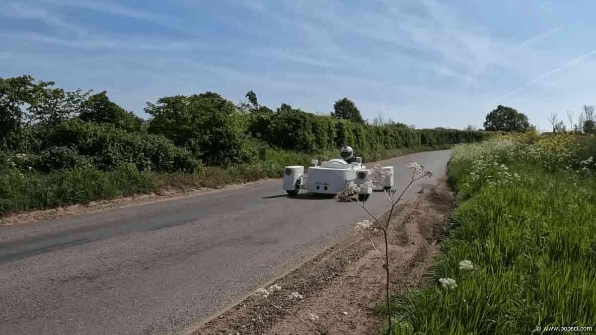 British man spends $7,000 building a street-legal sports car in his shed