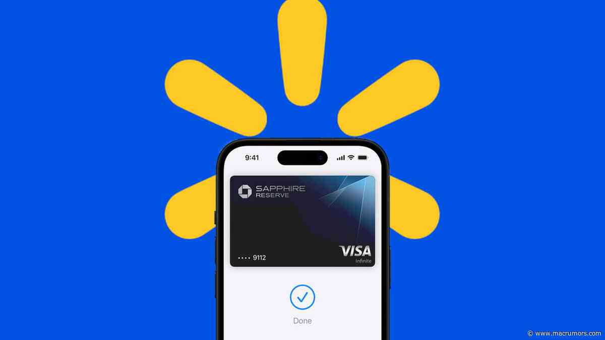 Walmart to Begin Accepting Apple Pay in U.S. Stores