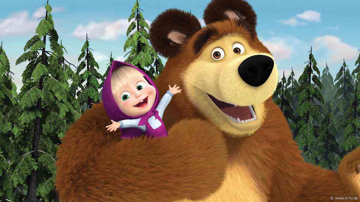 Kulturelles Werkzeug Moskaus: Ukraine sanktioniert russische Zeichentrickserie "Mascha und der Bär"