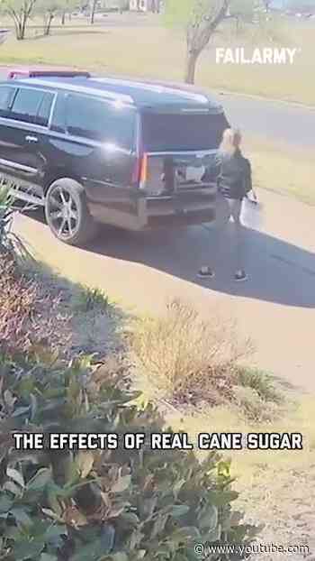 Did you see that? #cctv #securitycamerafail #securitycamera #soda #fail