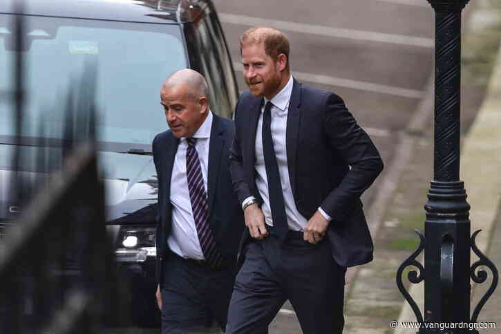 UK court orders Prince Harry, others to pay Daily Mail £9.5m