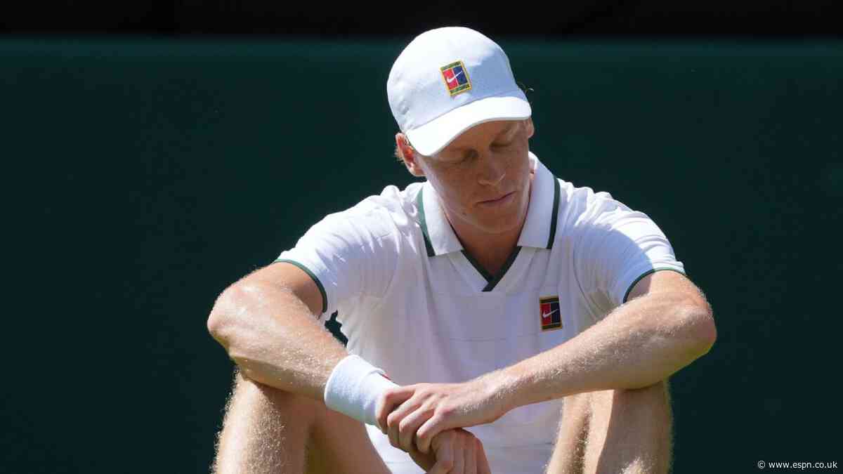 'Disappointed' Sinner withdraws from US Open