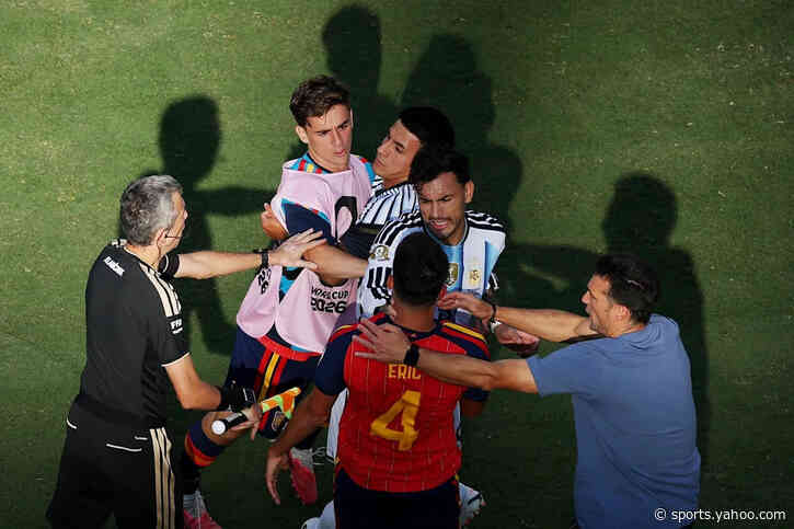 Argentina star Leandro Paredes handed 10-game ban for sparking World Cup final brawl