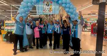 Sky Blues: Coventry rallies behind CCFC ahead of Premier League Arsenal clash - in pictures