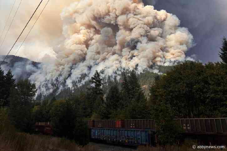 Increased fire activity expected Friday on Ainslie Creek blaze
