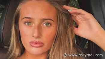 Venezuela Fury, 16, ditches her trademark red lipstick, false eyelashes and dark fake tan to debut new pared back natural look