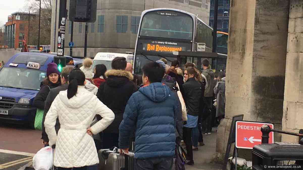 Travel chaos as rail replacement buses cancelled because of roadworks