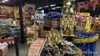 Christmas decorations on sale already in heatwave-hit August but customers love it
