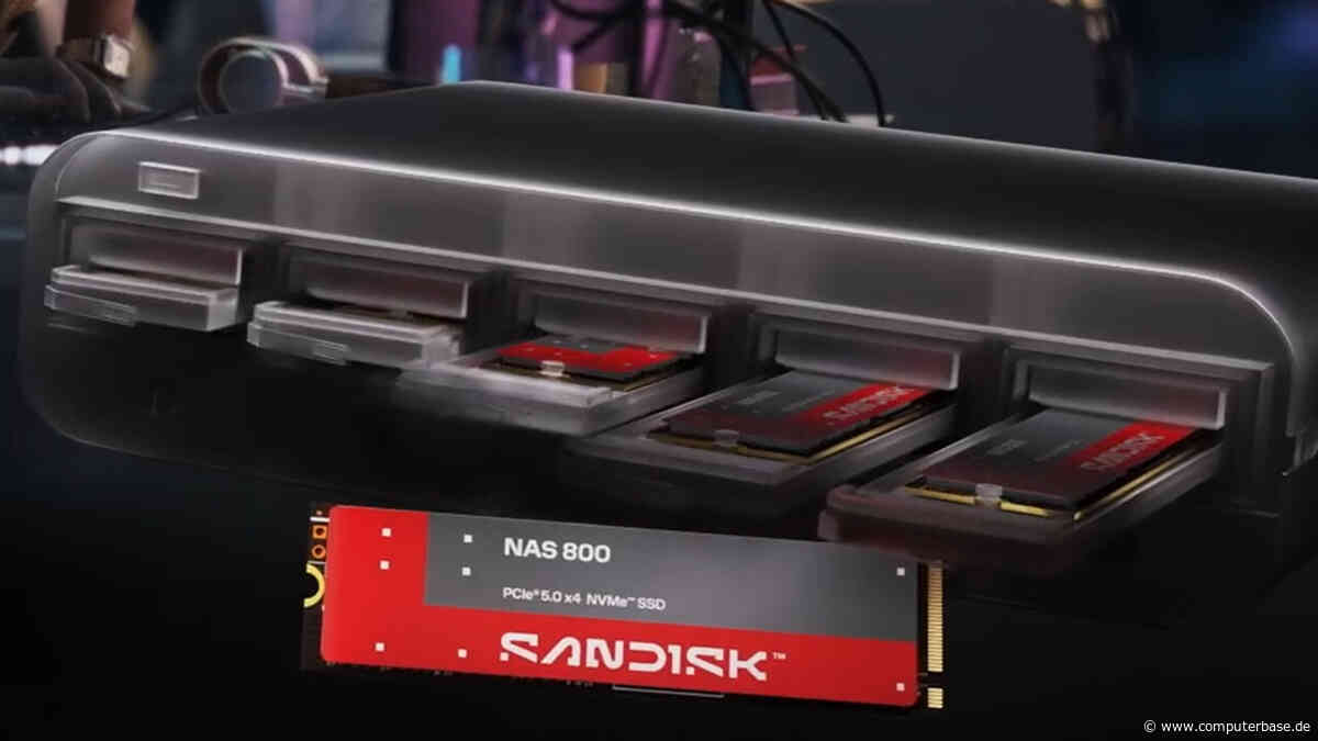 Neue SSD-Serien: Sandisk steckt Klassisches und High-End ins NAS