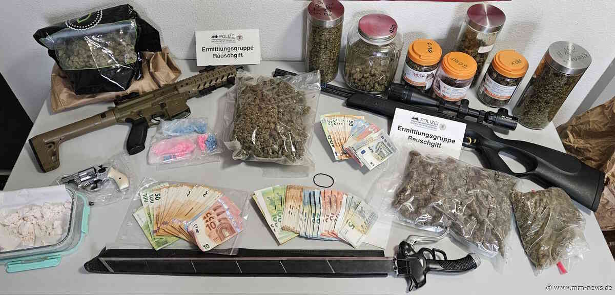 Mannheim – Drogen, Waffen und 7.200 Euro: 36-Jähriger festgenommen