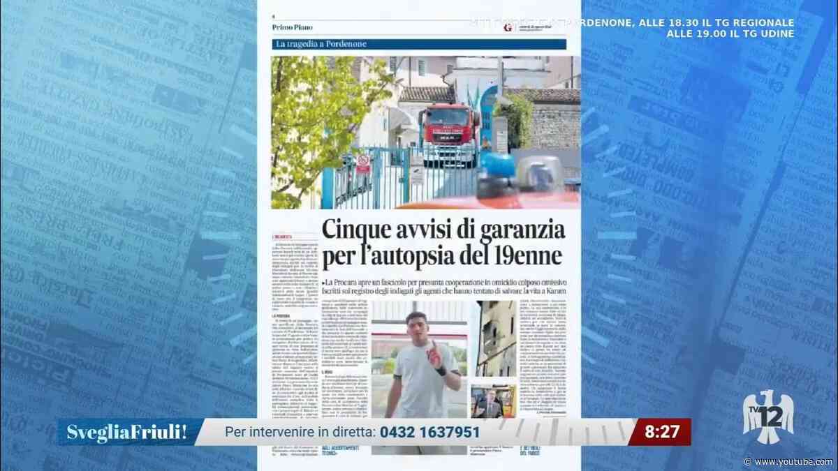 SVEGLIA FRIULI | 21/08/2026