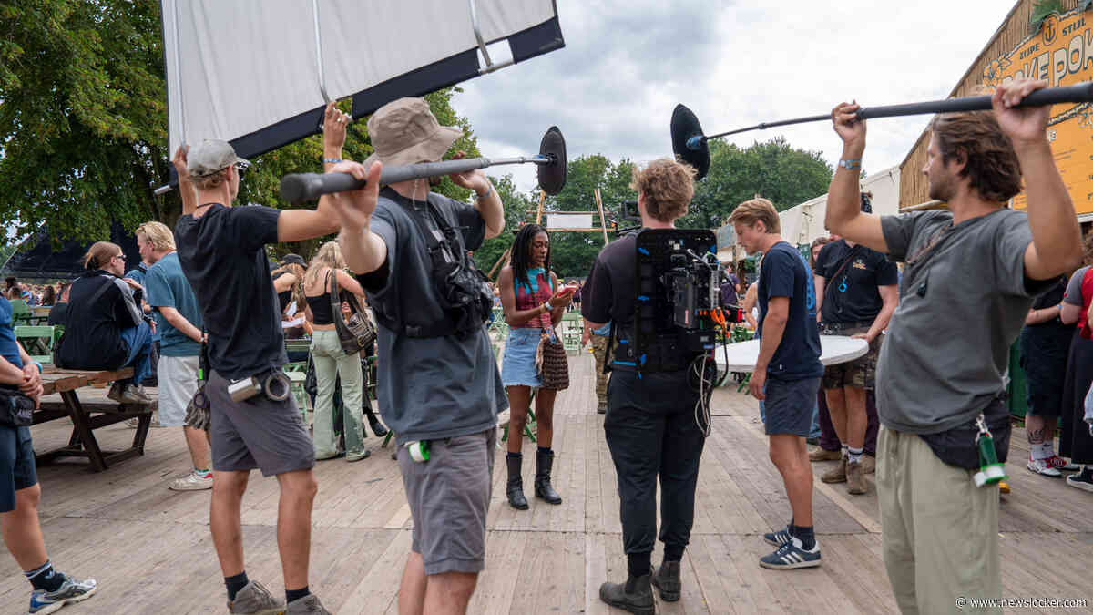 Hectische opnames bioscoopfilm op Lowlands: ’Zo komt niemand ineens ladderzat in beeld’
