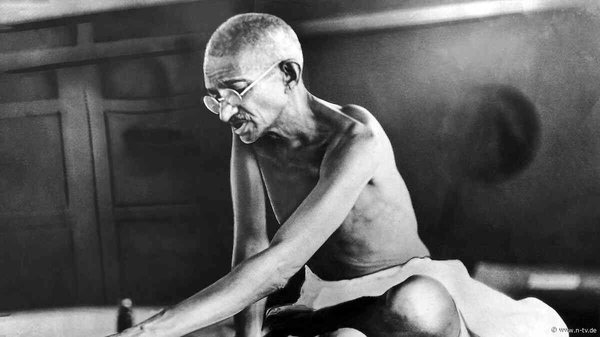 "Seltener Einblick": Gandhi-Aufzeichnungen werden für Rekordwert versteigert