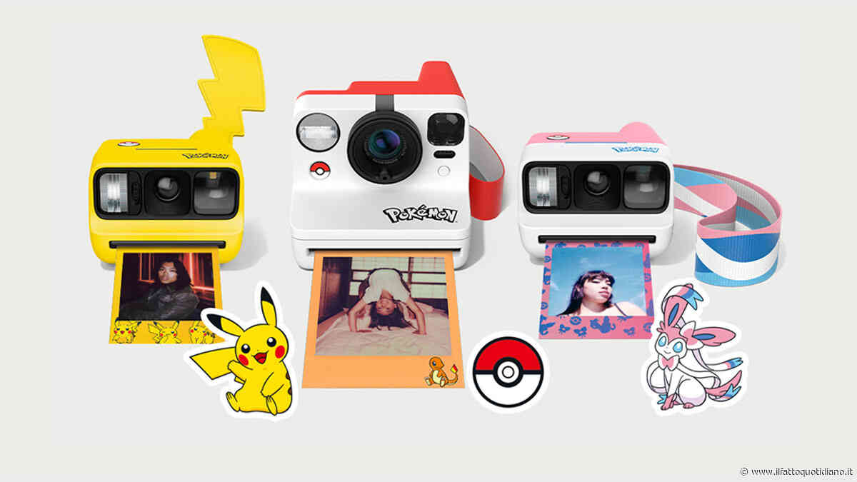 Polaroid e Pokémon insieme per il 30° anniversario: in arrivo le edizioni limitate di fotocamere, pellicole e accessori