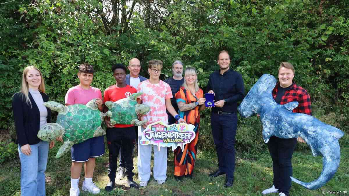 Plötzlich schwimmt ein Hammerhai im Treppenhaus – Dieses Projekt steckt dahinter