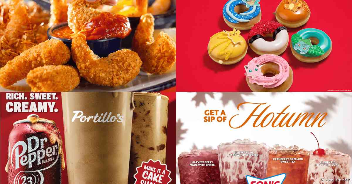 Menu Tracker: New items from Cracker Barrel, Subway, and Sonic Drive-In