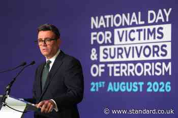 Burnham tells terrorism survivors ‘we stand with you’ at inaugural national day