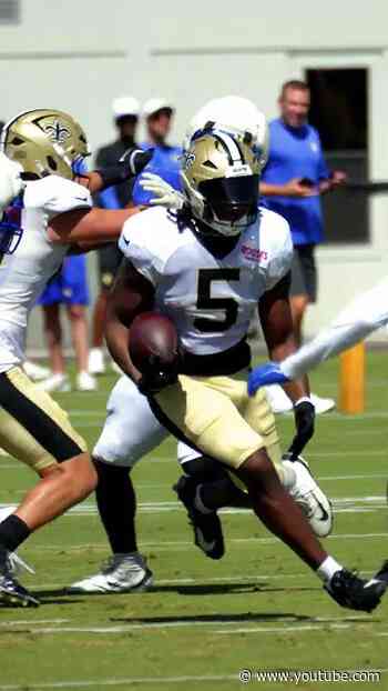 Saints-Rams Joint Practice Training Camp Highlights Day 1️⃣5️⃣ #nfl #shorts