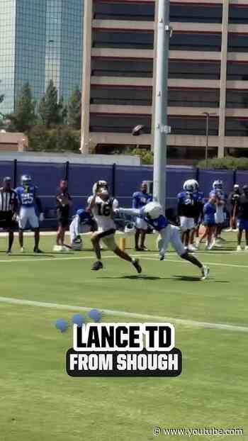 Tyler Shough to Bryce Lance 💥 Saints-Rams Joint Practice