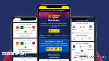 Play BBC Sport's new Match of the Day Predictor game