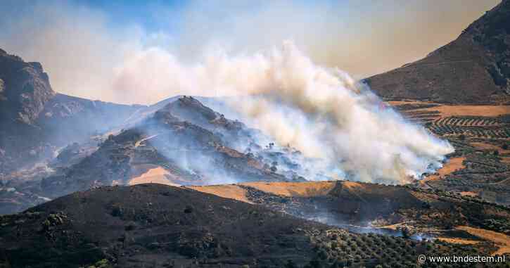 Toerist opgepakt in Griekenland voor veroorzaken natuurbrand met barbecue